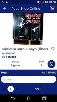 PEBE SHOP ONLINE screenshot 2
