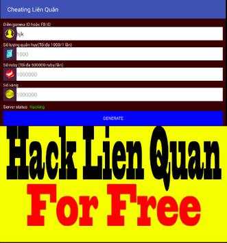 Cheat Liên Quân Mobile prank screenshot 1