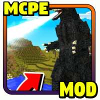 Godzilla The King of The Monsters Addon MCPE logo