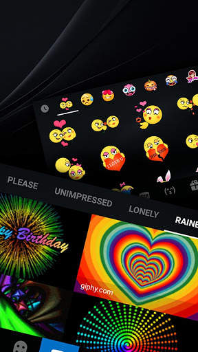 Classic Business Black Keyboard Theme screenshot 5