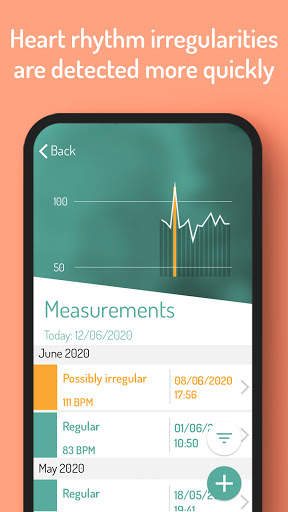 FibriCheck - Check your heart, prevent strokes screenshot 2