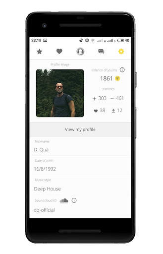 Youmus - Music social network screenshot 4