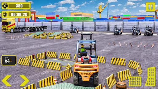Crane Cargo Crew: Port Driving & Parking screenshot 4