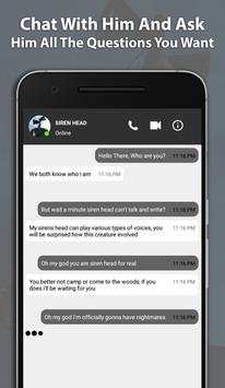 Best Scary Siren Head Fake Chat And Video Call screenshot 1