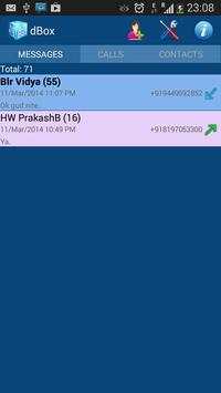 Hide Calls / Messages in dBox скриншот 2