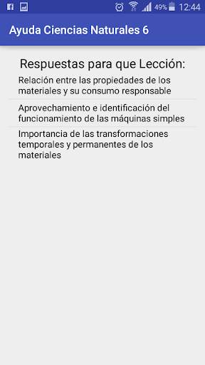 Ayuda para tu Tarea Ciencias Naturales 6 скриншот 6