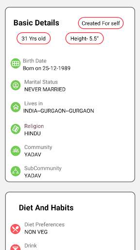 Free Matrimony Contact All People screenshot 6