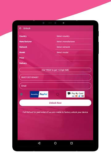 Free Unlock Network Code for LG SIM screenshot 12