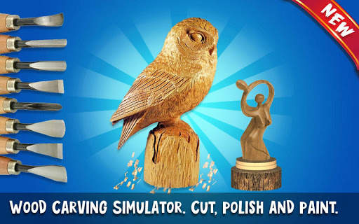 Wood Carving Simulator 3D screenshot 1