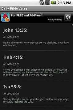 Daily Bible Verse screenshot 2