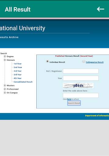 RESULT & INFO FOR NU BD screenshot 4