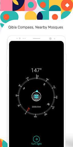 Azan Time Lite, Qiblah,Ramadan screenshot 2