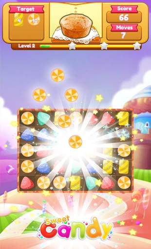 🍭 Sweet Candy: Match 3 screenshot 2