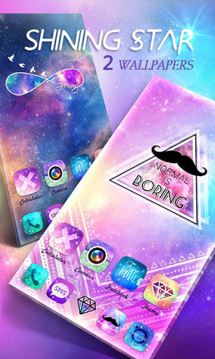 Shining Star GO Launcher Theme screenshot 1