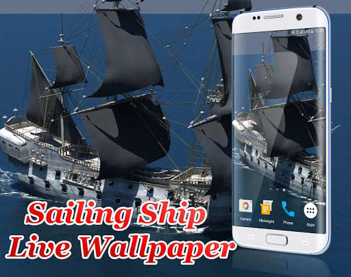 Sailing Ship Live Wallpaper screenshot 1