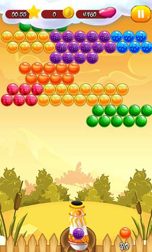 Blossom bubble Clash screenshot 2