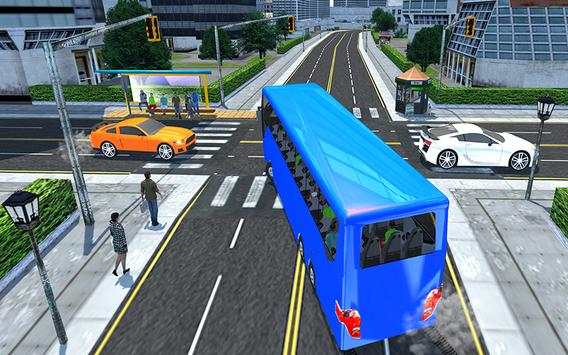 Coach Bus City Simulator 2017 screenshot 4