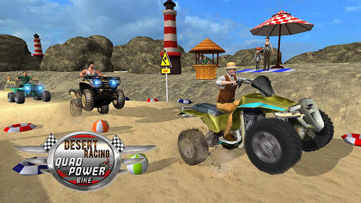 Desert Racing Quad Power Bike screenshot 11