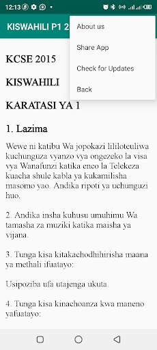 KCSE PASTPAPERS screenshot 5