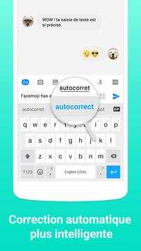 Lite French keyboard for Facemoji screenshot 6