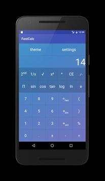 FastCalc - Elegant Calculator screenshot 1