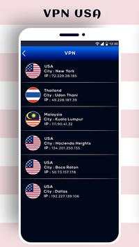 USA VPN - Free VPN Proxy screenshot 3