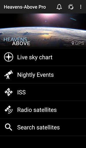 Heavens-Above screenshot 1