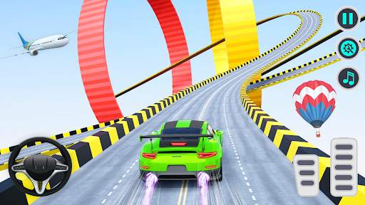 Impossible High Speed Car Race screenshot 1
