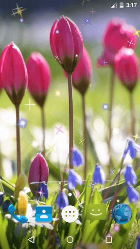 Spring Flowers Live Wallpaper screenshot 6