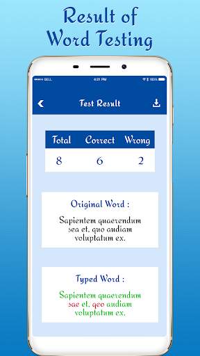 Learn Typing in Mobile - Typing Speed Master Test screenshot 4