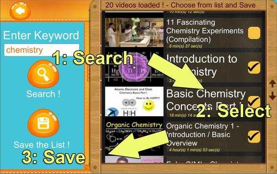 Video List & Play for YouTube screenshot 1