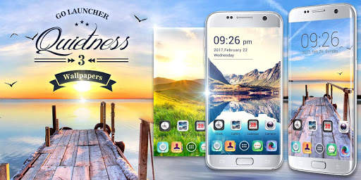 Quietness Go Launcher Theme screenshot 5