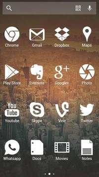 Whity - Solo Launcher Theme screenshot 4
