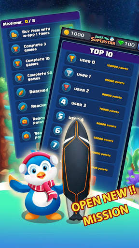 Dream Penguin: Free Surf Game screenshot 4