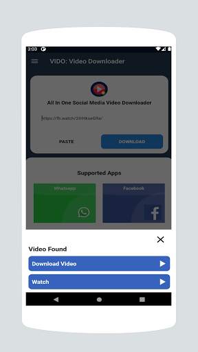 VIDO: All Social Media Video Downloader screenshot 6