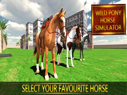Wild Pony Horse Simulator 3D screenshot 7