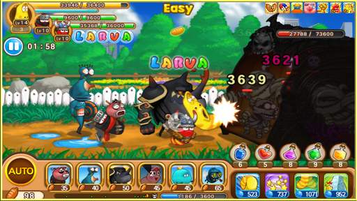 Larva Heroes: Battle League screenshot 7