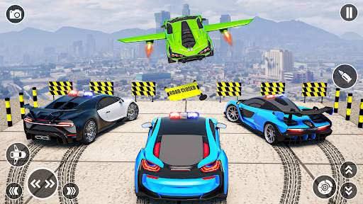 Flying Car Games 3D- Car Games screenshot 2