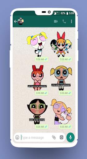 Sticker de las Chicas Poderosas Para WhatsApp screenshot 6