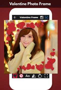 Valentine Photo Frame screenshot 1