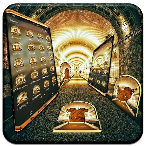Tunnel Lights Launcher Theme 1.1