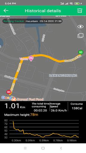 Running Tracker - GPS Running, Walking & Cycling screenshot 4