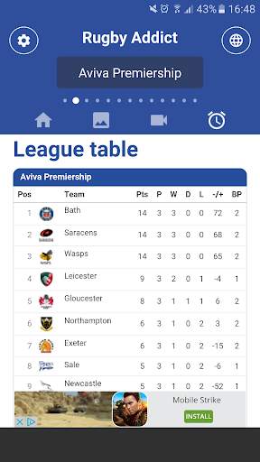 Rugby News – Rugby Addict screenshot 4