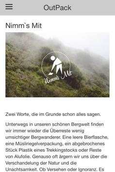 OutPack screenshot 2