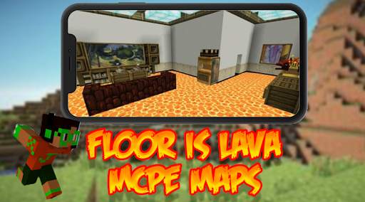 Maps Floor is Lava for Minecraft screenshot 3