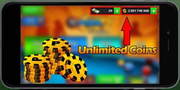 8 Ball Pool Coins Simulated screenshot 1
