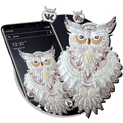White Owl Launcher Theme 1.0.3