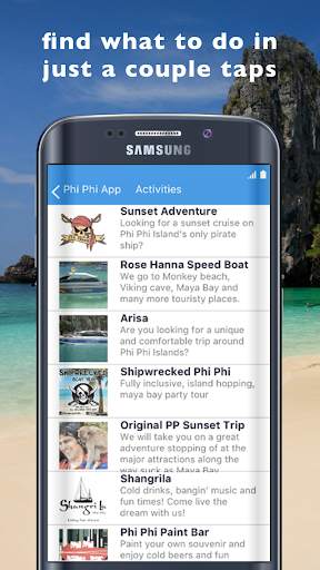 Phi Phi App screenshot 2