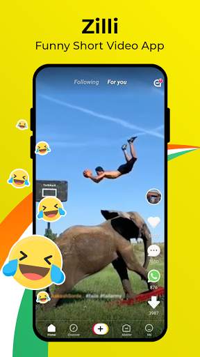 Zilli Video - Funny Short Video App for India screenshot 1