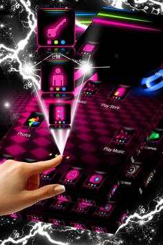 Neon LED Launcher Theme screenshot 1